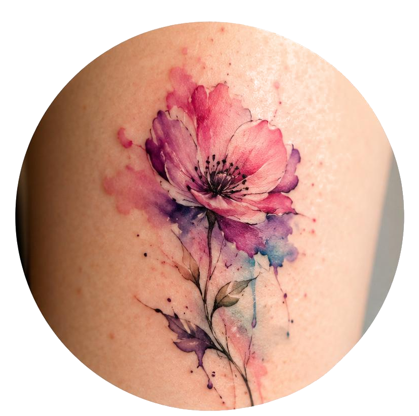 Tatuajes de Acuarelas en Santander